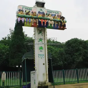 2023 Hot China Fabriek Leveren Nieuw Ontwerp Kleine Amusement Ritten Kinderen Elektrische Ritten De Kikker Jump Ride Prijs