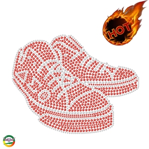 Aprise - Shining AKA Christmas Tree hotfix strass fer sur les transferts motif design personnalisé pour t-shirt - Product Image 6