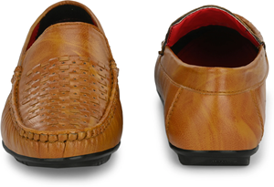 Mocasines Casuales de Moda para Hombre, Zapatos Elegantes para Fiesta, Color Bronceado, Diseño sin Cordones, Calzado Cómodo para el Día a Día - Product Image 4