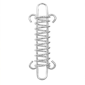 Tent Spring Buckle Stainless Steel 9.5x3cm 12x3.5cm Outdoor Camping <b>Hook</b> High Elasticity Durable Anti Rust - Product Image 5