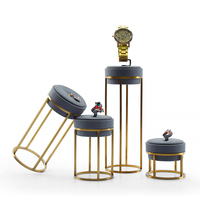 Présentoir de comptoir DIGU en métal pour bijoux : montres, colliers, bracelets, chaînes de main – Ensemble de présentoirs à bijoux