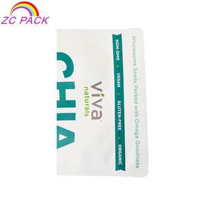 Sac d'emballage en aluminium refermable à fermeture éclair, unités, emballage pour emballage <span class=keywords><strong>de</strong></span> graines <span class=keywords><strong>de</strong></span> cintre organiques, offre spéciale - Product Image 3