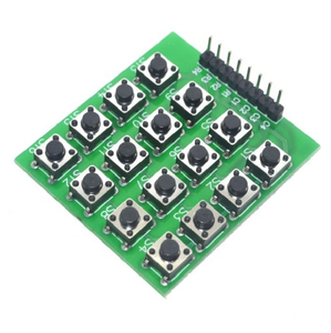 Alta calidad 8pin 4x4 4*4 Matrix 16 teclas botón teclado Placa de pruebas módulo MCU - Product Image 1