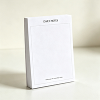 Papier à écrire de haute qualité, lisse, pour la prise de notes quotidiennes, feuilles de mémo personnalisées pour le bureau, papeterie professionnelle, bloc-notes