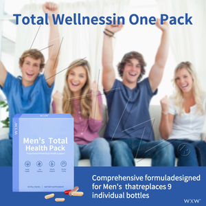 Capsules de santé complètes pour hommes, 30 paquets, multivitamines tout-en-un avec des minéraux essentiels, paquets de vitamines quotidiennes pour un bien-être général - Product Image 2