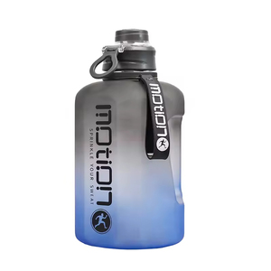 64oz Insulated Termos Motivacional 2lts 2 Litre 2 Liter Water Bottles Drinking <b>Plastic</b> for Sports With Custom logo - Product Image 2