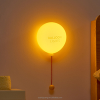 Veilleuse LED créative et mignonne en forme de mini ballon pour enfants, bébés, enfants, en silicone rechargeable, capteur tactile, veilleuse