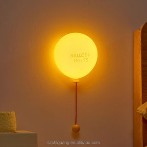 Lampada Notturna LED Creativa a Forma di <span class=keywords><strong>Mini</strong></span> Palloncino per Bambini, Ricaricabile in Silicone con Sensore Touch - Product Image 2