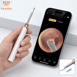 PAKISS Earwax Removal Wifi <strong>Ear</strong> Cleaning Otoscope Integrated Wireless Medical Safe <strong>Ear</strong> <strong>Pick</strong> Tool Camera Electric <strong>Ear</strong> Wax Remover - Product Image 1