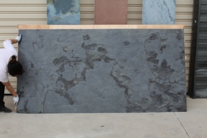 Shihui đá tự nhiên 1.8 mét siêu mỏng Tường Ốp linh hoạt đá Veneer phiến đá cẩm thạch linh hoạt gạch cho bên ngoài bức tường - Product Image 3