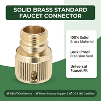 Raccord rapide en laiton 4/7, adaptateur fileté mâle 1/2 po pour tuyau de 20 mm de diamètre extérieur, pièces et accessoires de connexion rapide