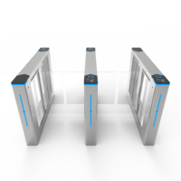 Torniquete de Acceso con Reconocimiento Facial, Puerta Giratoria de Entrada y Salida, Barrera de Control de Acceso, Torniquete de Velocidad