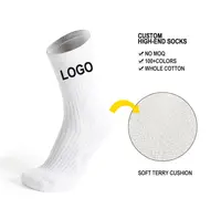 Cotton Socks Socks Compression Unisex Crew Grip Bamboo Cotton Custom Logo Men's Socks Football Colorful Printing Designer Sport Custom Socks