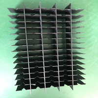 Boîte ondulée creuse Corflute PP Inserts pour boîtes d'emballage Séparateurs en plastique, gaufres, protecteurs d'angle Boîte d'emballage de vin