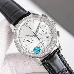 นาฬิกาข้อมือกลไกอเนกประสงค์รุ่นใหม่สำหรับผู้ชายพร้อมสายหนังกันน้ำ ดีไซน์หรูหราและคุณภาพสูง - Product Image 4