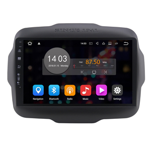 ZESTECH 9 ''Radio <span class=keywords><strong>Con</strong></span> Pantalla Para Auto Carstereo Para Jeep Renegade 2017 2018 Android 10,0 4 + 64GB Autoradio Navegación GPS - Product Image 1