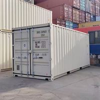 Conteneurs Dry High Cube en acier Corten certifiés ISO9001 de 20 pieds/40 pieds pour l'expédition mondiale et le stockage de marchandises