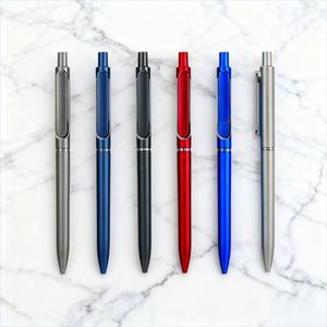 Multi Color Hot Sale Luxury Metal Ballpoint <b>Pen</b> with logo Personalized <b>Silver</b> Metal <b>Pens</b> Custom <b>Pen</b> Suitable for Corporate Gifts - Product Image 1