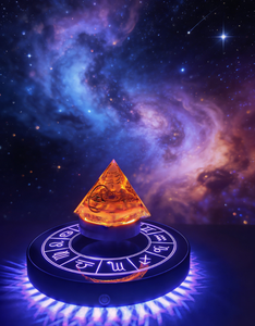 แท่นโชว์สัญลักษณ์รูปดาวพร้อมไฟหลากสีแบบลอยแม่เหล็ก HCNT หมุนได้ 360 องศา รองรับน้ำหนัก 300-350 กรัม - Product Image 4