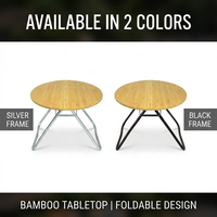 Table de repas pliante d'extérieur, mobilier d'extérieur portable, pour camping, pique-nique, durable, en alliage d'aluminium léger, pour plage et voyages en voiture