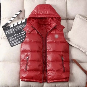<span class=keywords><strong>Gilet</strong></span> Invernale Casual Unisex da <span class=keywords><strong>Uomo</strong></span>, Stile Corto con Colletto alla Coreana, Chiusura con Zip, <span class=keywords><strong>Trendy</strong></span> e Caldo, in Tela e Pelle per Giovani - Product Image 6