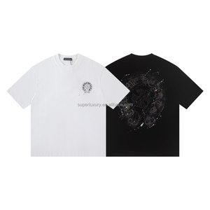 Camisetas Blancas al por Mayor <span class=keywords><strong>de</strong></span> Chromm para el Directorio Youtoo, 100% Algodón, Estilo Urbano, Tallas Grandes, para Hombre, Camisetas con Estampados - Product Image 1