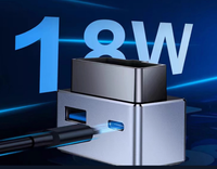 Station d'accueil USB-C PD double port OBD populaire avec chargeur rapide intégré, compatible avec les modèles 3 Highland et Y