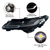 Phare avant gauche complet à LED LR170981 LR175662, LR154884, LR159613 compatible avec Range Rover Evoque L551 2020-2024, ensemble de phares à LED