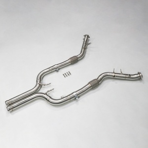 Tuyau d'échappement droit à grande adaptabilité pour BENZ S63 AMG W222 C217 5.5T, échappement haute performance, améliore l'efficacité du moteur - Product Image 6
