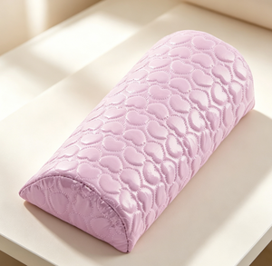 Coussin repose-main en cuir PU rose pour manucure, amovible et lavable, pour salon et usage domestique - Product Image 4