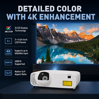 Projecteur laser à courte focale haute luminosité 3LCD 4K pour la formation et les réunions