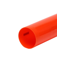 Tube vide en PE transparent pour lotion corporelle, crème, écran solaire, emballage cosmétique écologique en plastique sans BPA, tube distributeur cosmétique avec buse