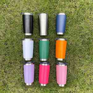 แก้วน้ำเก็บความเย็นสุญญากาศขนาด 20 ออนซ์ หลายสี สำหรับงานพิมพ์ UV DTF จากคลังสินค้าสหรัฐอเมริกา - Product Image 1