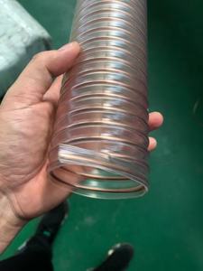 <span class=keywords><strong>Tuyau</strong></span> <span class=keywords><strong>flexible</strong></span> en acier renforcé avec paroi intérieure plate et lisse en PU pour l'<span class=keywords><strong>aspiration</strong></span> et le transport de poussière, de poudres, de copeaux de <span class=keywords><strong>bois</strong></span> - Product Image 3