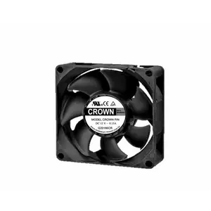 Ventilador con aspas de 12v, 24v, 48v, flujo Axial, ventilador de refrigeración de CC para Motor, venta al por mayor de fábrica