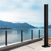 CBMmart Prix plus bas Garde-corps en verre trempé double de haute qualité en acier inoxydable Garde-corps sur mesure pour maisons