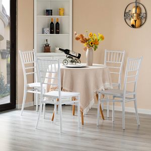 Hot Selling Wholesale White Gold <b>Chair</b> with Cushion for Wedding Event Banquet Party Hotel Wed <b>Chairs</b> - Product Image 4