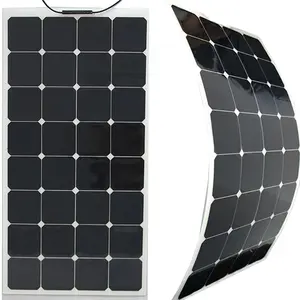 도매 500W ETTFE 유연한 단결정 태양 전지 패널 310W-300W 반 유연한 200W-80W 란 모노 타입 고효율