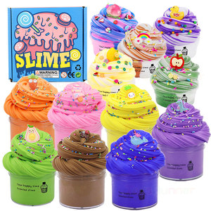 Ice Cream Clay Slime Unicorn Toys Set Non-toxic Glue Supplies Charms Activator DIY Slime Making Kit Colorful <strong>Kids</strong> Girls Boys - Product Image 6