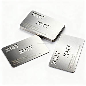 Tarjetas Metálicas de Acero Inoxidable Personalizadas de Fábrica, Diseño OEM/ODM, Logotipo Grabado con Láser, Tarjeta de Visita con Funcionalidad NFC - Product Image 4