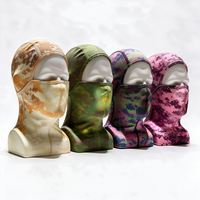 Cagoule de camouflage intégrale respirante, protection tactique, cache-cou coupe-vent pour hommes et femmes