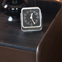 Table de chevet minimaliste italienne moderne, table de chevet en cuir de luxe pour chambre à coucher, armoire de rangement en bois avec tiroir et étagère