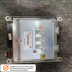 Pour Mercedes Benz W222 W205 W253 <span class=keywords><strong>Classe</strong></span> S <span class=keywords><strong>Classe</strong></span> C GLC pour amplificateur de son premium Burmester OEM ABS avec haut-parleur de graves et sirène d'origine - Product Image 5