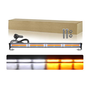 Nouvelle barre lumineuse de signalisation routière 12V 24V, barre lumineuse LED de pare-brise, gyrophare d'urgence, visière de sécurité, feux clignotants, camions de pompiers - Product Image 1