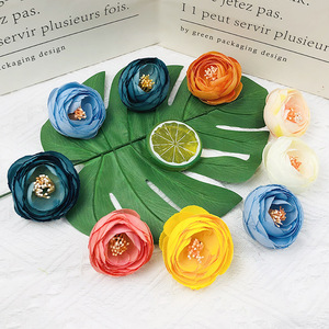 Flores de Camelia de Seda de 5.5 cm de Diámetro para Decoración de Bodas, Decoración del Hogar, Accesorios para Coronas - Product Image 2