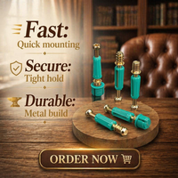 Connecteur Minifix 3-en-1 en acier au carbone certifié RoHS CE, vis d'assemblage pour mobilier hôtelier, fournitures de quincaillerie en gros, supports d'étagères