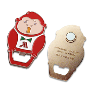 Fabricant d'aimants de réfrigérateur à Shenzhen, aimants de réfrigérateur en métal 2D personnalisés, aimants de réfrigérateur en émail doux, souvenirs touristiques de pays, aimants de réfrigérateur - Product Image 2