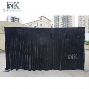 Draperies occultantes Supports en aluminium personnalisés Événements Toile de fond Tuyau et drapé - Product Image 3