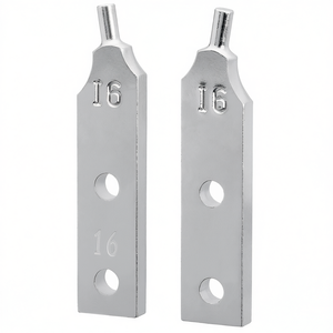 Embouts de remplacement pour pince 44 10 J6, paire d'inserts de coupe en métal de 16mm - Product Image 1