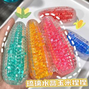 Wholesale Colorful TPR Maltose Glitter Corn <b>Squishy</b> Ball Stress Relieve <b>Squishy</b> Squeeze Toys Party Favors Gifts for Kids - Product Image 2